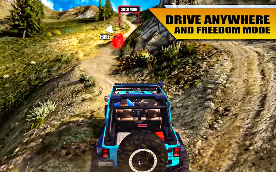 Off Road Jeep Drive Simulator  [МОД Много денег] Screenshot 1