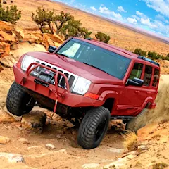 Скачать взлом Off Road Jeep Drive Simulator  [МОД Много денег] - последняя версия apk на Андроид