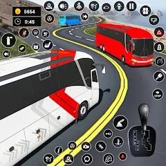 Взлом Coach Bus Simulator: Bus Games (Коуч Бас Симулятор)  [МОД Бесконечные деньги] - последняя версия apk на Андроид