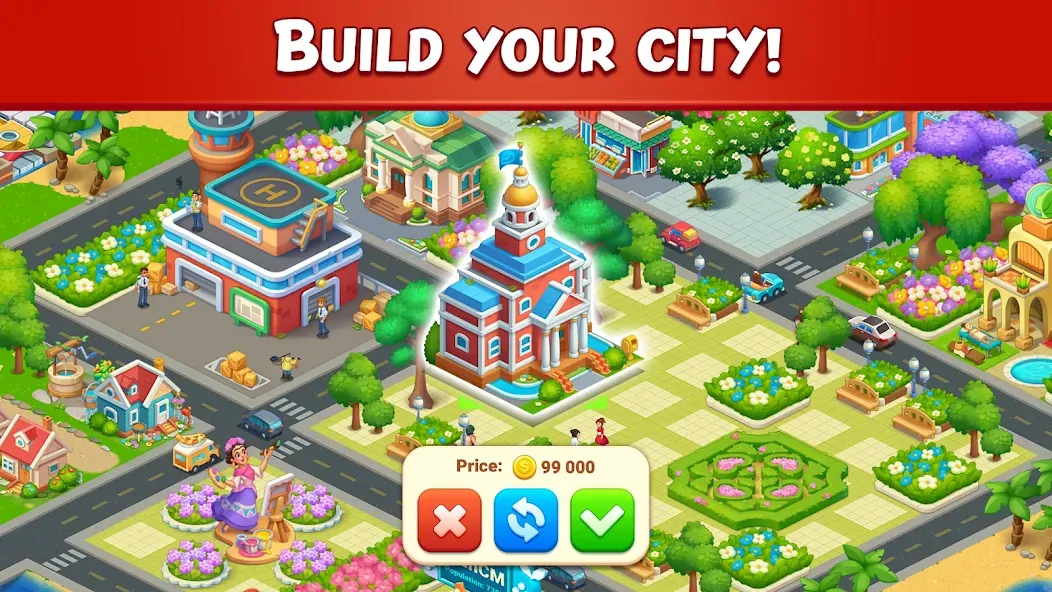 Farm City: Farming & Building (Фарм Сити)  [МОД Много монет] Screenshot 4