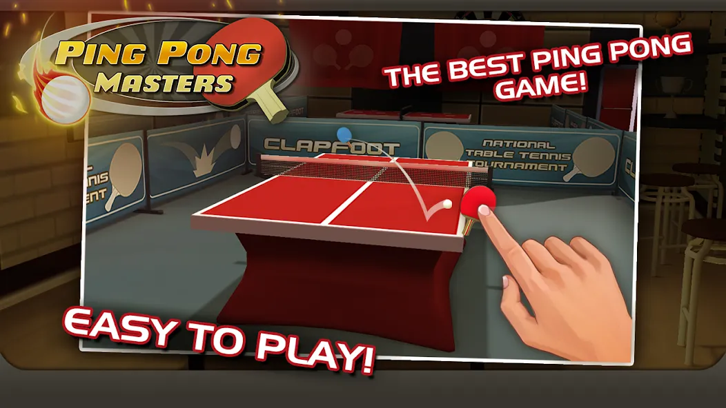 Ping Pong Masters (Пингпонг мастера)  [МОД Много денег] Screenshot 1