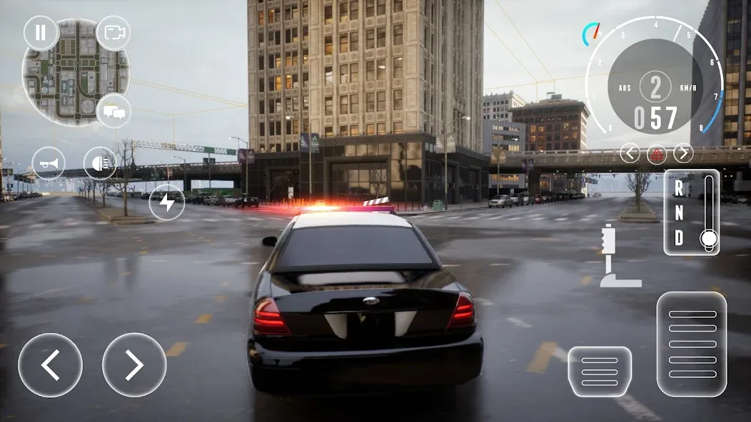 Police Car Simulator 2023 (Полицейский симулятор автомобиля 2023)  [МОД Меню] Screenshot 1