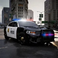 Взлом Police Car Simulator 2023 (Полицейский симулятор автомобиля 2023)  [МОД Меню] - последняя версия apk на Андроид