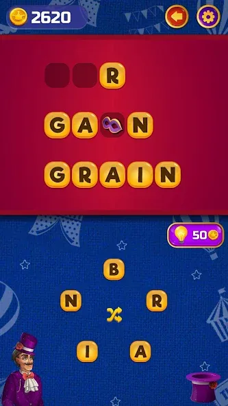 Circus Words: Magic Puzzle  [МОД Menu] Screenshot 4