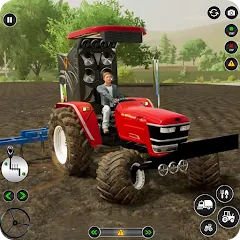 Взлом US Tractor Farming Games 3d  [МОД Menu] - полная версия apk на Андроид