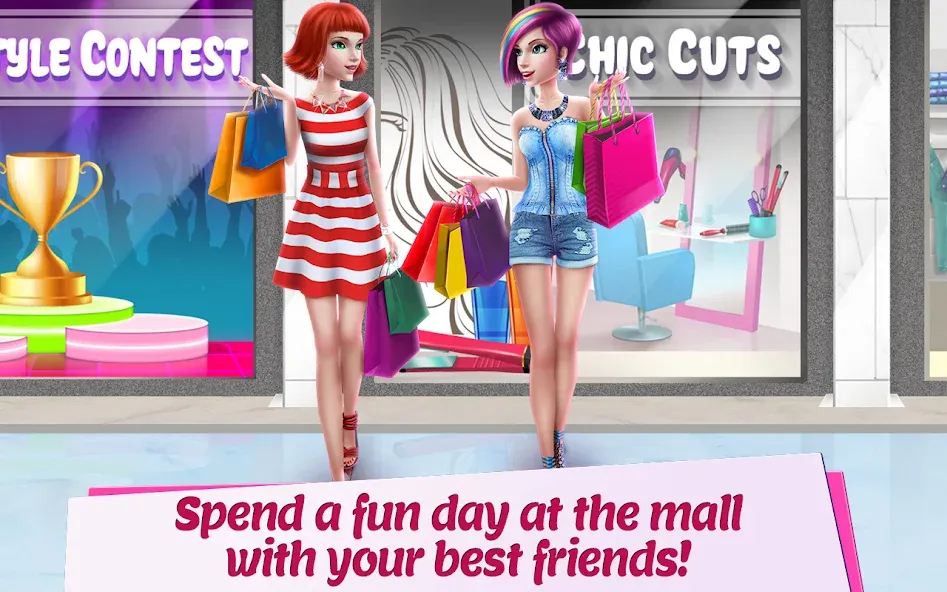 Shopping Mall Girl: Chic Game  [МОД Unlimited Money] Screenshot 2