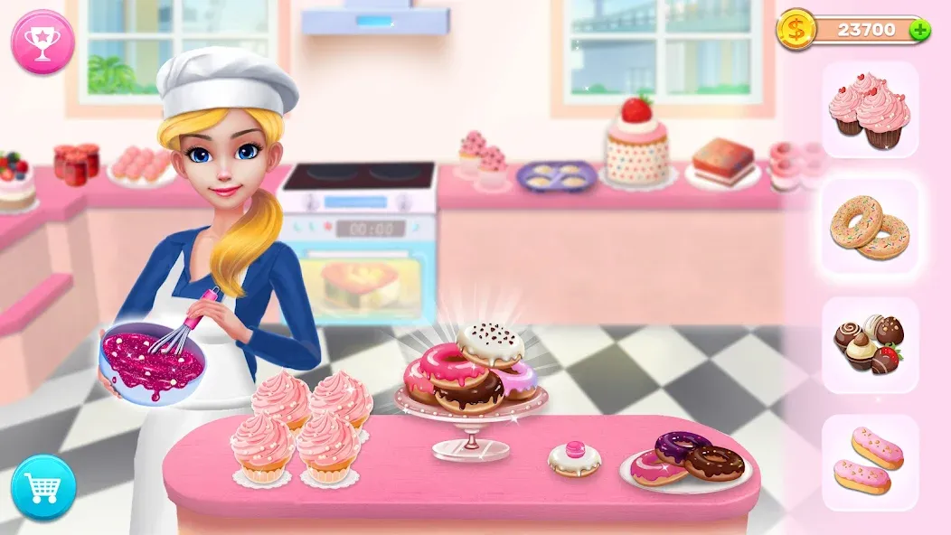 My Bakery Empire: Bake a Cake  [МОД Unlocked] Screenshot 1