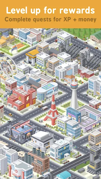 Pocket City Free (Покет Сити)  [МОД Много монет] Screenshot 2