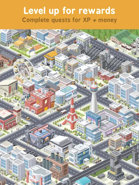 Pocket City Free (Покет Сити)  [МОД Много монет] Screenshot 4