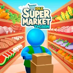 Скачать взломанную Idle Supermarket Tycoon－Shop (Айдл Супермаркет Тайкун)  [МОД Все открыто] - стабильная версия apk на Андроид