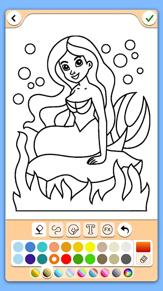 Coloring for girls and women  [МОД Unlocked] Screenshot 1