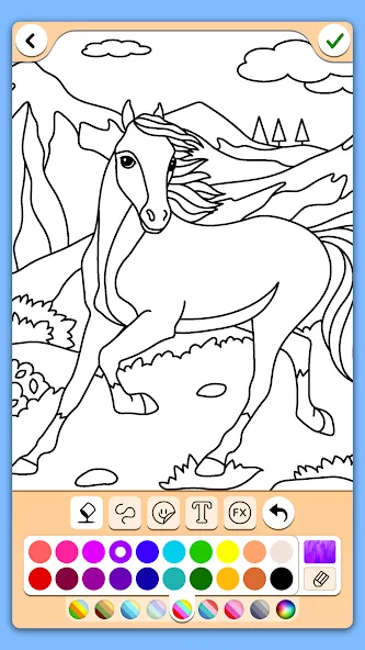 Coloring for girls and women  [МОД Unlocked] Screenshot 2