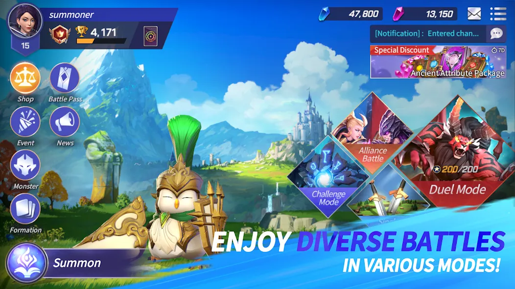 Summoners War: Lost Centuria (Саммонерс Вар)  [МОД Меню] Screenshot 4
