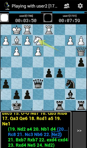 Chess ChessOK Playing Zone PGN  [МОД Меню] Screenshot 1