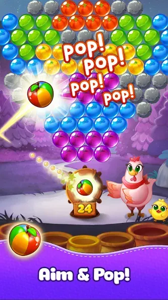 Bubble CoCo : Bubble Shooter (Бабл Коко)  [МОД Mega Pack] Screenshot 2