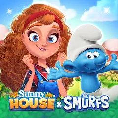 Взлом Merge Manor x The Smurf Collab (Мердж Манор)  [МОД Много денег] - стабильная версия apk на Андроид