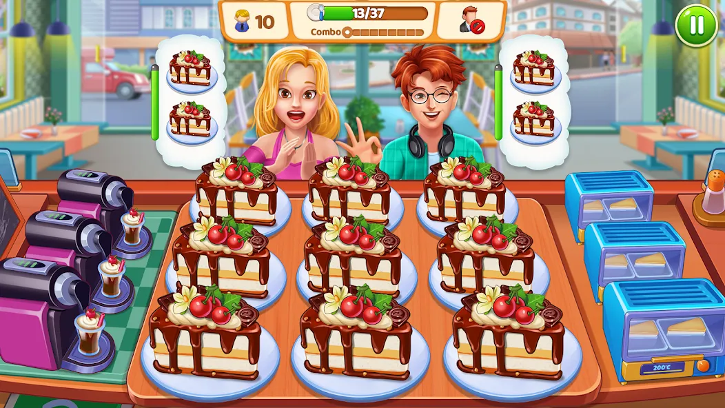 Food Voyage: Fun Cooking Games (Фуд Воядж)  [МОД Бесконечные монеты] Screenshot 2