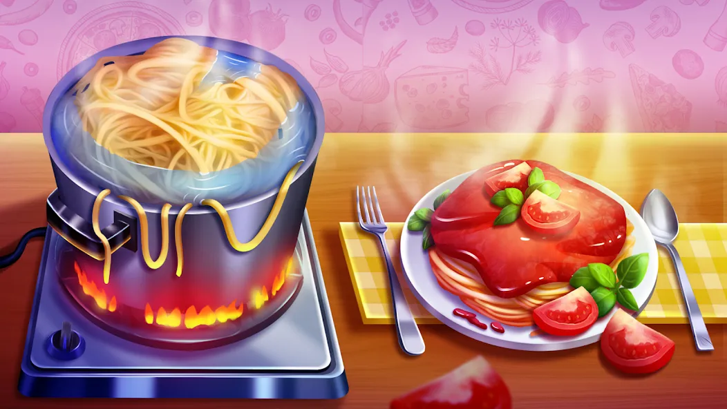 Cooking Team: Restaurant Games  [МОД Много монет] Screenshot 1