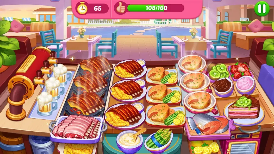 Crazy Cooking Diner: Chef Game (Крейзи кукинг дайнер)  [МОД Unlimited Money] Screenshot 4