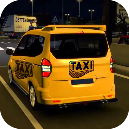 US Taxi Game 2023-Taxi Driver  [МОД Меню] Screenshot 1