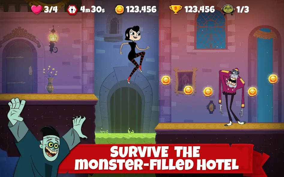 Hotel Transylvania Adventures  [МОД Menu] Screenshot 1