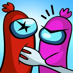 Взломанная Sausage Wars.io  [МОД Меню] - последняя версия apk на Андроид