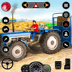 Взлом Tractor Simulator Farm Games (Фарминг игры)  [МОД Menu] - стабильная версия apk на Андроид