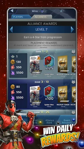 MARVEL Puzzle Quest: Hero RPG (Марвел Пазл Квест)  [МОД Menu] Screenshot 4