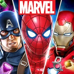 Скачать взломанную MARVEL Puzzle Quest: Hero RPG (Марвел Пазл Квест)  [МОД Menu] - стабильная версия apk на Андроид