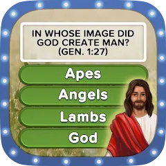 Скачать взломанную Daily Bible Trivia Bible Games (Ежедневные викторины Библии библейские игры)  [МОД Unlocked] - полная версия apk на Андроид