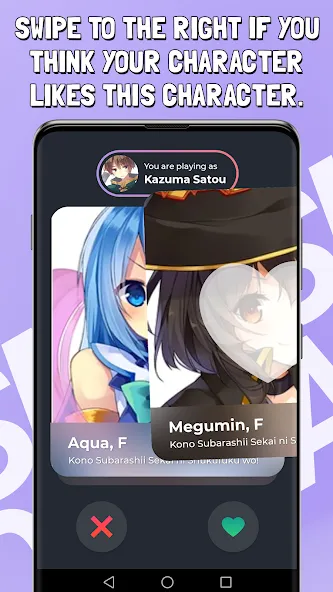 Smash or Pass Anime Game  [МОД Все открыто] Screenshot 3