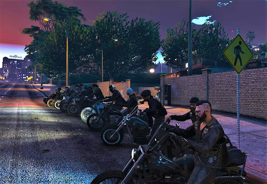 City Gangstar Mafia Wars Games  [МОД Много монет] Screenshot 3