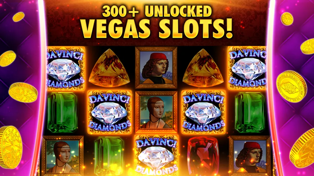 DoubleDown Casino Vegas Slots (Даблдаун)  [МОД Бесконечные монеты] Screenshot 2