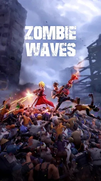 Zombie Waves (Зомби Вейвс)  [МОД Меню] Screenshot 1