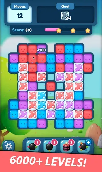 Match Blast Puzzle 3  [МОД Unlimited Money] Screenshot 2