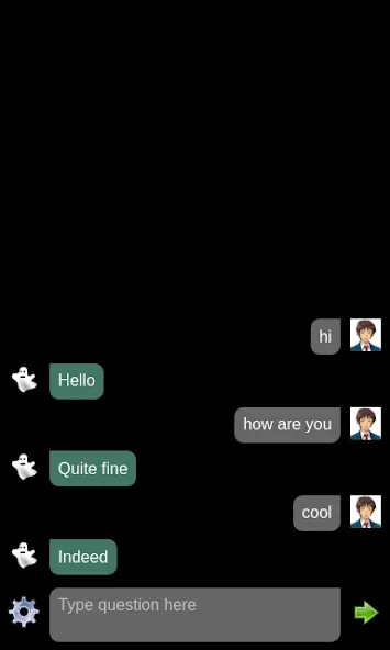 Ghost chat bot (Гостчатбот)  [МОД Много монет] Screenshot 2