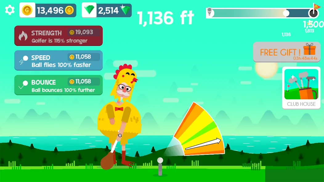 Golf Orbit: Oneshot Golf Games  [МОД Menu] Screenshot 4