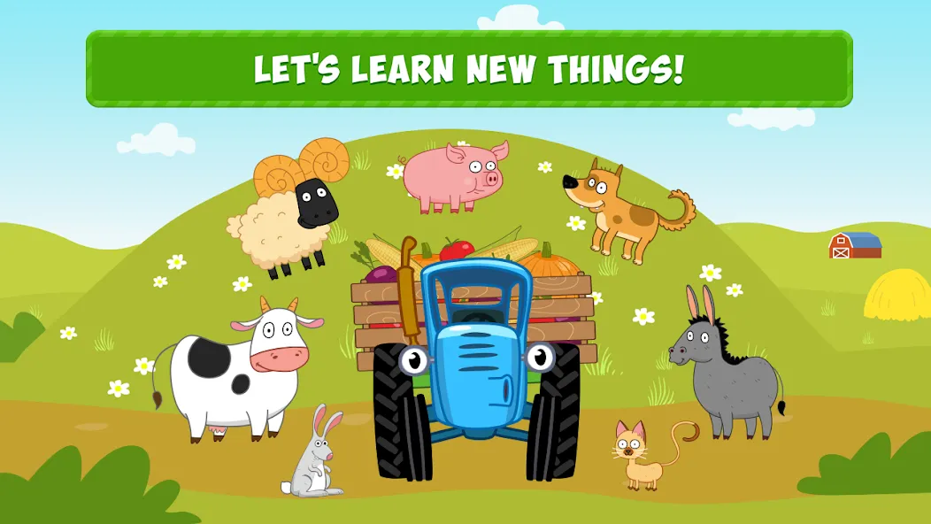 Tractor Games for Kids & Baby!  [МОД Бесконечные монеты] Screenshot 2