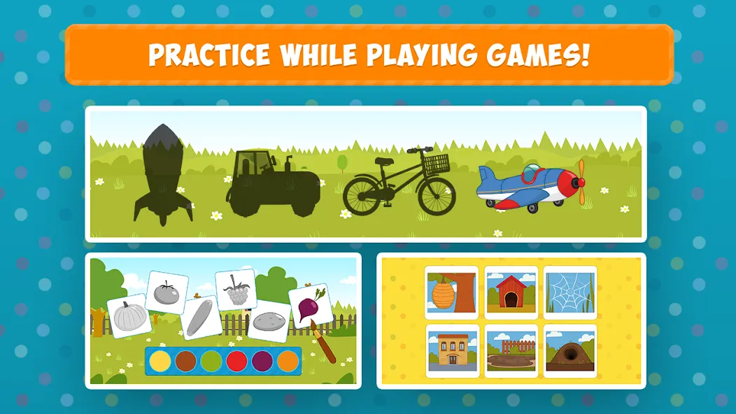 Tractor Games for Kids & Baby!  [МОД Бесконечные монеты] Screenshot 5