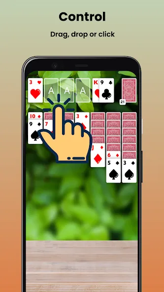 Klondike Solitaire Offline  [МОД Unlocked] Screenshot 3