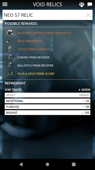 Warframe Companion (Уорфрейм Компаньон)  [МОД Unlocked] Screenshot 5
