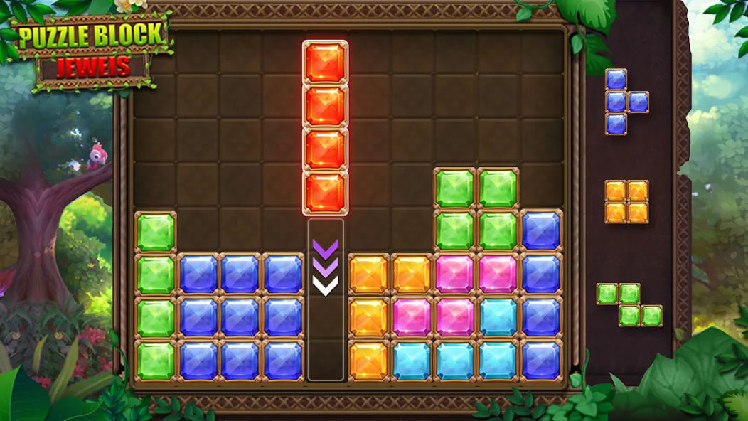 Puzzle Block Jewels (Пазл Блок Драгоценности)  [МОД Много монет] Screenshot 5