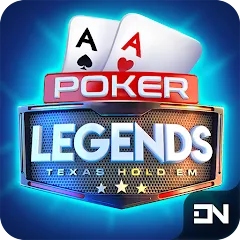 Взлом Poker Legends - Texas Hold'em (Покер Легенды)  [МОД Unlocked] - полная версия apk на Андроид