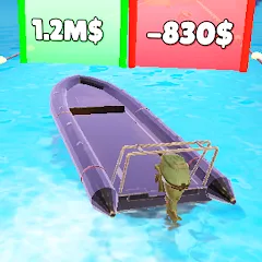 Взломанная Boat Evolution (Боат Эволюшн)  [МОД Unlimited Money] - полная версия apk на Андроид