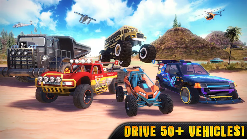 OTR - Offroad Car Driving Game (ОТР)  [МОД Menu] Screenshot 1