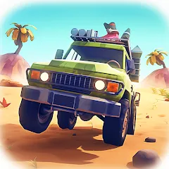 Скачать взломанную Zombie Offroad Safari (Зомби оффроуд сафари)  [МОД Mega Pack] - последняя версия apk на Андроид