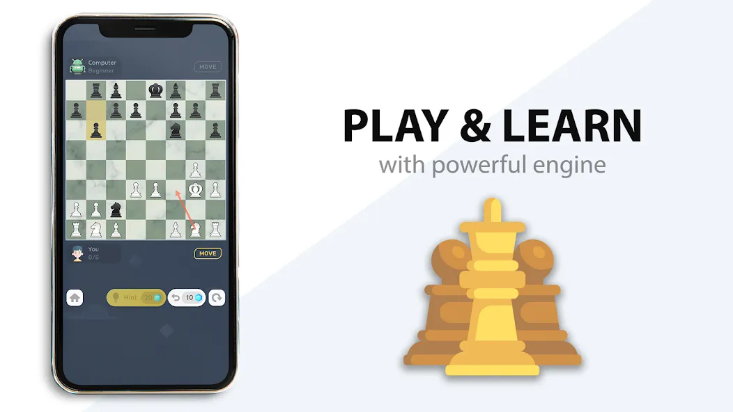 Chess: Classic Board Game  [МОД Много монет] Screenshot 3