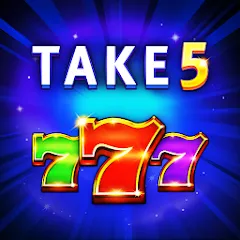 Взлом Take 5 Vegas Casino Slot Games (Тейк 5 Вегас Казино Слот игры)  [МОД Menu] - стабильная версия apk на Андроид