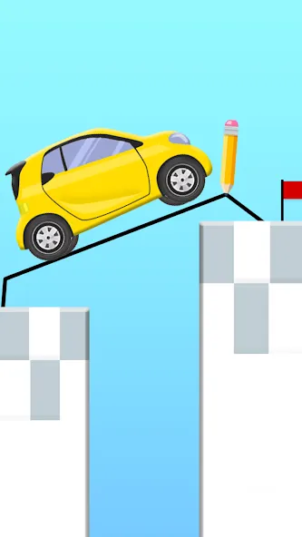 Draw 2 Bridge: Draw Save Car (Дроу 2 Бридж)  [МОД Unlimited Money] Screenshot 2