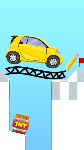 Draw 2 Bridge: Draw Save Car (Дроу 2 Бридж)  [МОД Unlimited Money] Screenshot 3